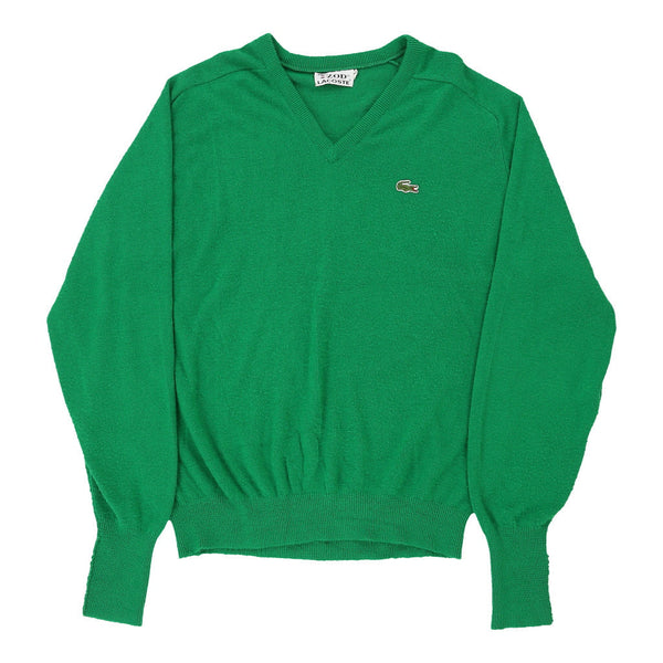 Vintage green Izod Lacoste Jumper - mens x-large