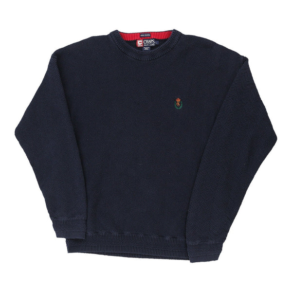 Vintage navy Chaps Ralph Lauren Jumper - mens large