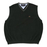 Vintage green Tommy Hilfiger Sweater Vest - mens x-large