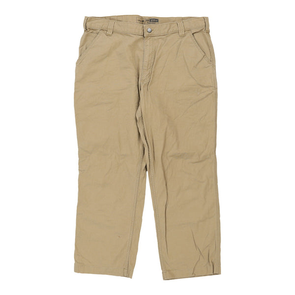 Carhartt Trousers - 40W 30L Beige Cotton