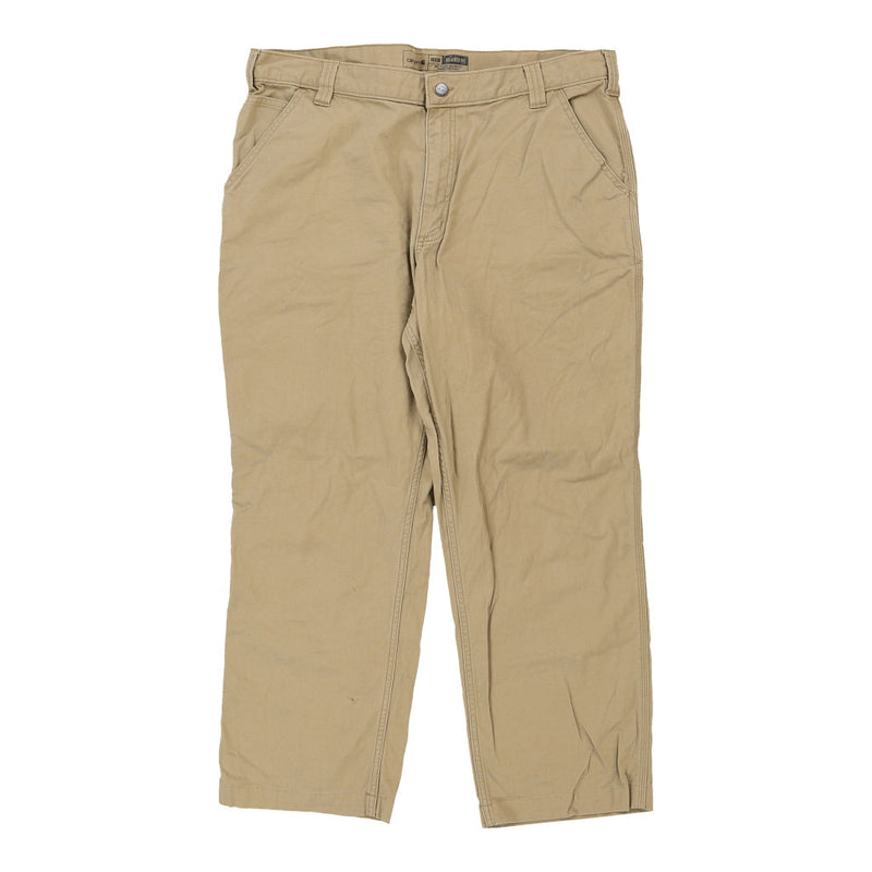 Carhartt Trousers - 40W 30L Beige Cotton