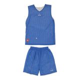 Onze Reversible Full Tracksuit - Medium Blue Polyester