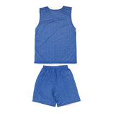 Onze Reversible Full Tracksuit - Medium Blue Polyester