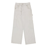 Unbranded Carpenter Trousers - 31W 30L White Cotton