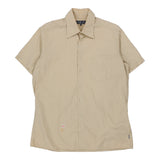 Replay Short Sleeve Shirt - 2XL Beige Cotton