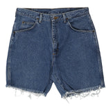 Wrangler Denim Shorts - 33W 7L Blue Cotton