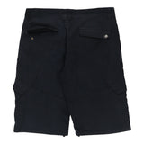 Vintage navy Mastino Cargo Shorts - mens 36" waist