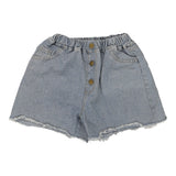 Vintage light wash Unbranded Denim Shorts - womens small