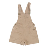 Vintage beige Unbranded Short Dungarees - womens 29" waist