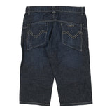 Vintage dark wash Unbranded Denim Shorts - womens 32" waist