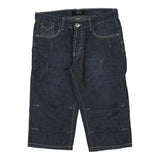 Vintage dark wash Unbranded Denim Shorts - womens 32" waist