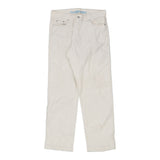 Vintage white Sergio Tacchini Trousers - mens 34" waist