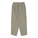 Vintage beige Benetton Trousers - mens 26" waist