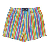 Vintage multicoloured Take The Wave Swim Shorts - mens medium