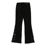Vintage black Don'T Cry Trousers - womens 26" waist