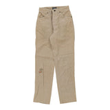 Vintage beige Lee Cord Trousers - womens 28" waist