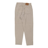 Vintage beige 551 Levis Trousers - womens 30" waist