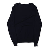 Vintage navy Sergio Tacchini Jumper - mens medium