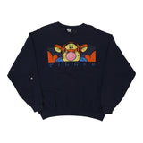 Vintage navy Tigger Made In USA Disney Sweatshirt - mens x-large