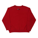 Vintage red Tommy Hilfiger Sweatshirt - mens large