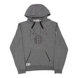 Vintage grey Brooklyn Nets Adidas Hoodie - mens x-large