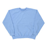 Unbranded Sweatshirt - Large Blue Cotton Blend