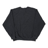 Jerzees Sweatshirt - Large Grey Cotton Blend