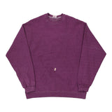 Hanes Sweatshirt - Medium Purple Cotton Blend