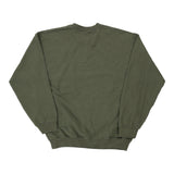 Unbranded Sweatshirt - Large Khaki Cotton Blend