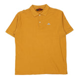 Vintage yellow Kappa Polo Shirt - mens large
