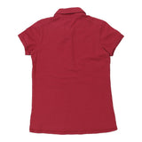 Vintage pink Napapijri Polo Shirt - womens x-large