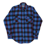 Vintage blue J.B. Scott Flannel Shirt - mens small