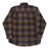 Vintage beige Geoffrey Beene Flannel Shirt - mens large
