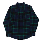 Vintage navy Unbranded Flannel Shirt - mens medium