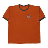 Myrtle Beach Harley Davidson Graphic T-Shirt - 2XL Orange Cotton