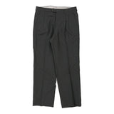 Vintage grey Unbranded Trousers - mens 34" waist