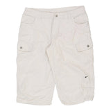 Vintage white Nike Cargo Shorts - mens small