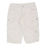 Vintage white Nike Cargo Shorts - mens small