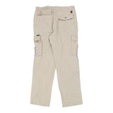 Vintage beige Contro Vento Cargo Trousers - mens 34" waist