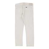 Vintage white Lee Trousers - mens 34" waist