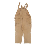 Vintage beige Workwear Dickies Dungarees - mens 46" waist