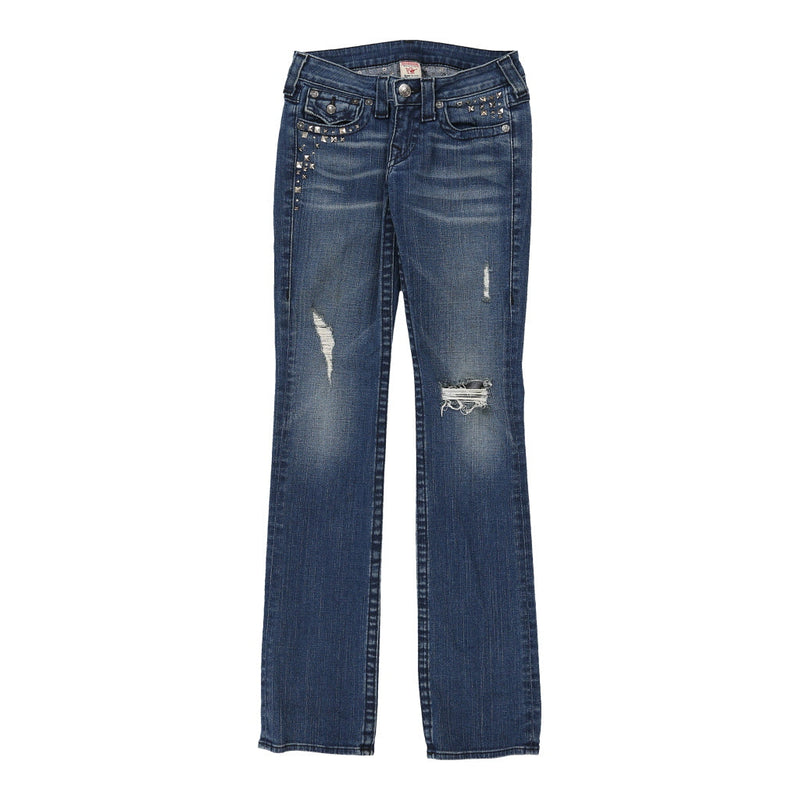 Billy True Religion Jeans - 27W UK 4 Dark Wash Cotton