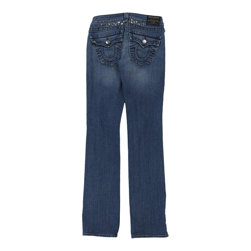 Billy True Religion Jeans - 27W UK 4 Dark Wash Cotton