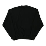 St. Pius X Jerzees Sweatshirt - Large Black Cotton Blend