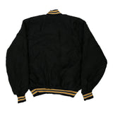 Made in USA Beachwood Football Gem Varsity Jacket - 2XL Black Nylon Blend