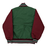 Made in USA Age 10-12 Ripon Athletic Varsity Jacket - Large Green Nylon Blend