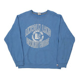 Lincoln Land Russell Athletic College Sweatshirt - Large Blue Cotton Blend