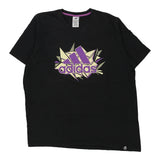Vintage black Adidas T-Shirt - mens x-large