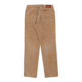 Vintage beige Carrera Cord Trousers - mens 34" waist