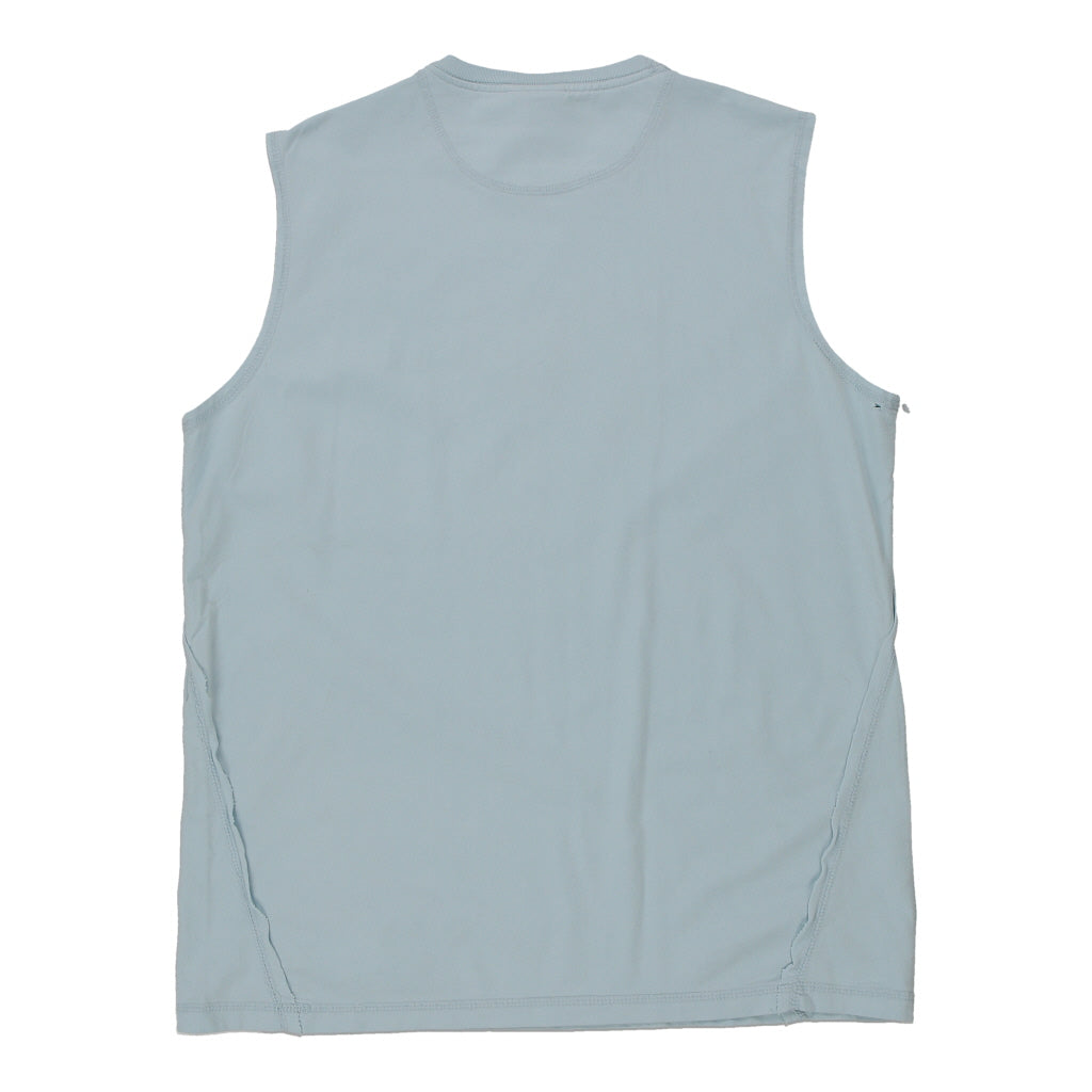 Mushu 04 Disney Graphic Vest - Large Blue Cotton